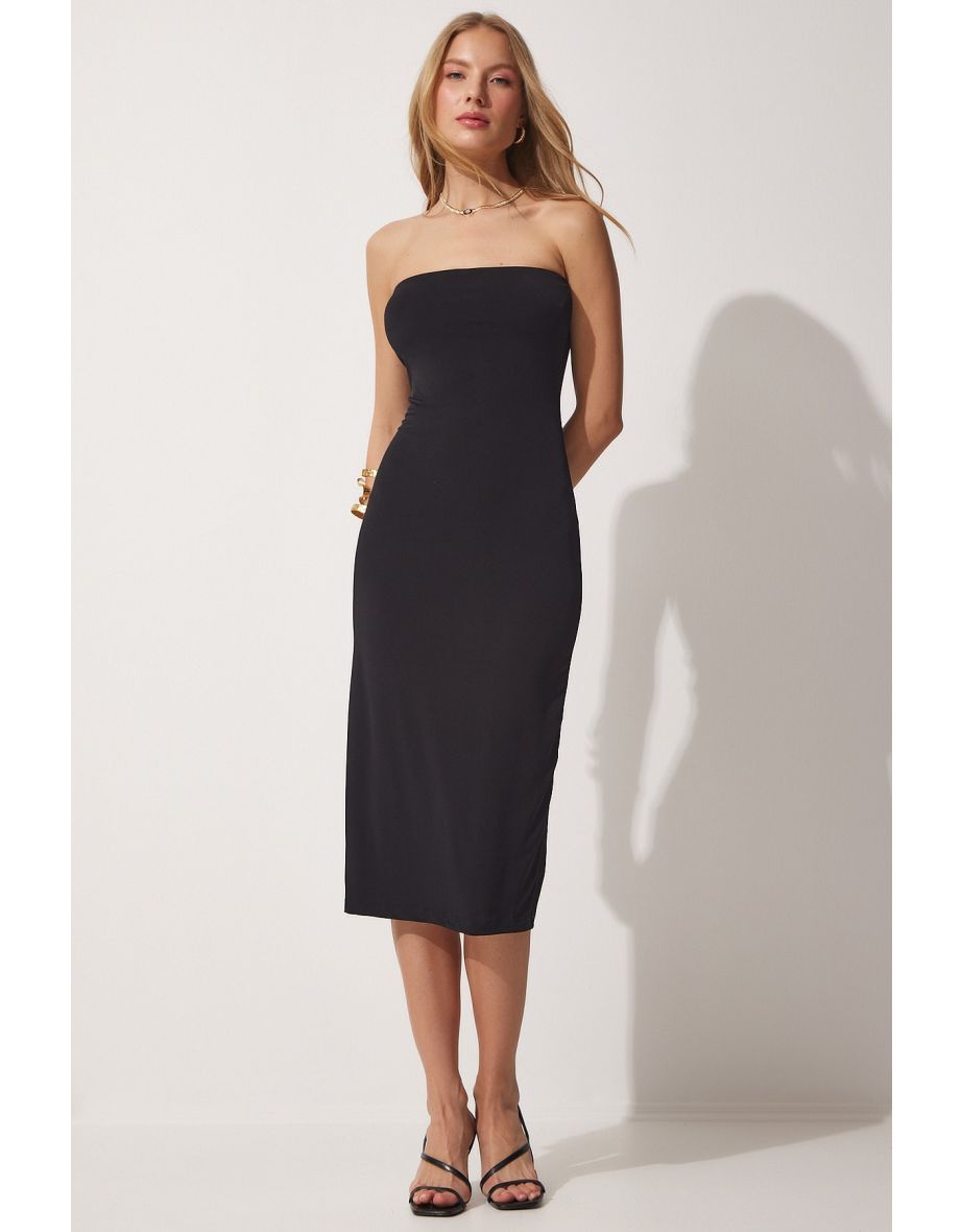 Strapless Sandy Knitted Dress