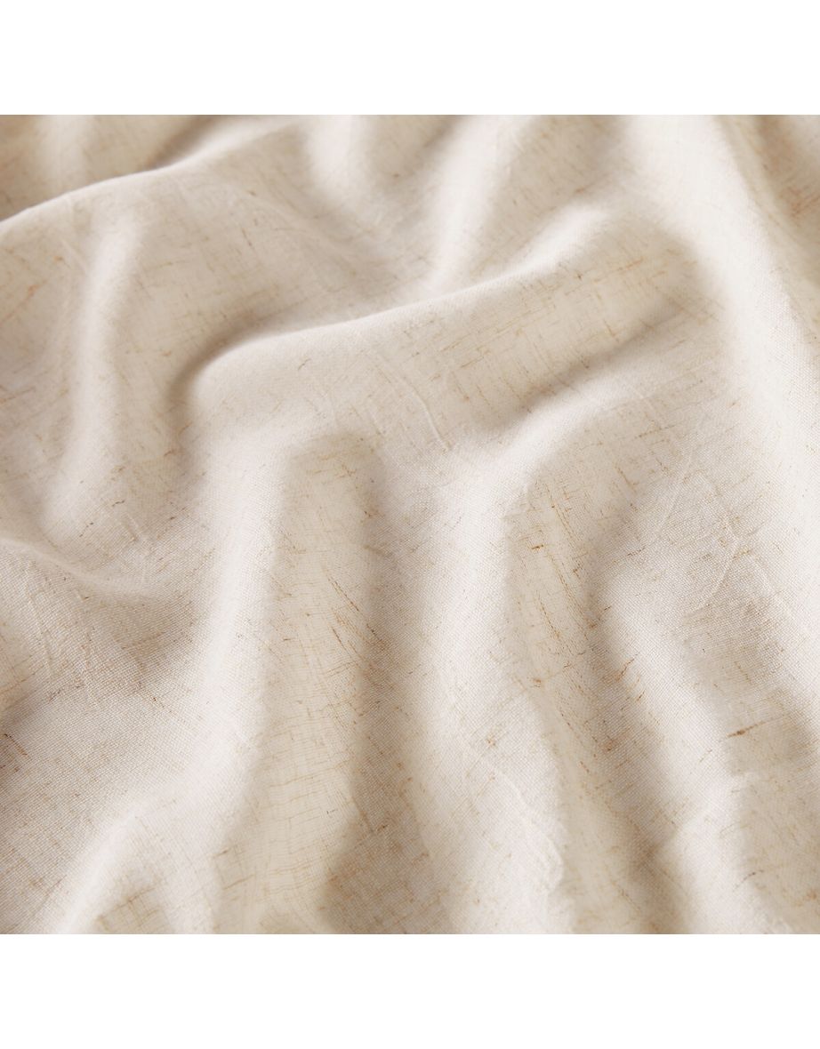 Aron Polyester & Linen Sheer Eyelet Curtain - 9
