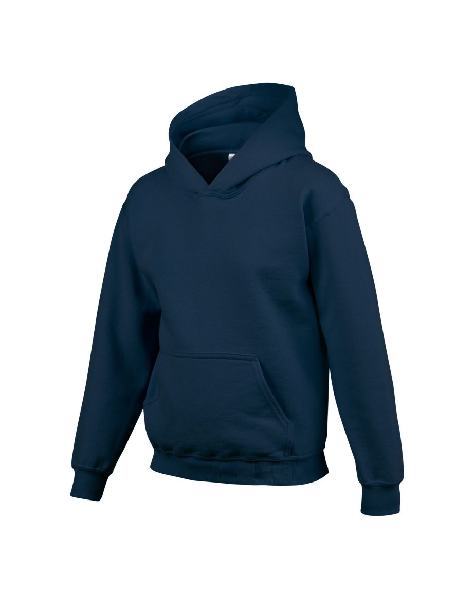 Gildan Childrens/Kids Heavy Blend Hoodie - Navy - 2