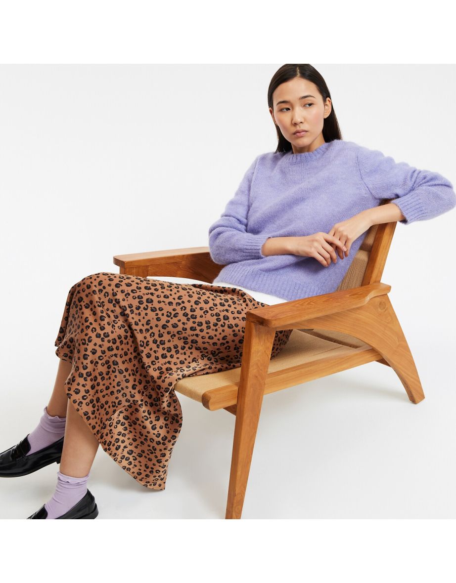 Signatures Marion Full Skirt in Animal Print