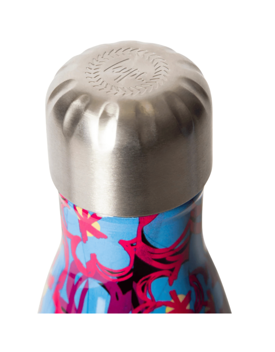 Hype Flowers Water Bottle - Blue - 3
