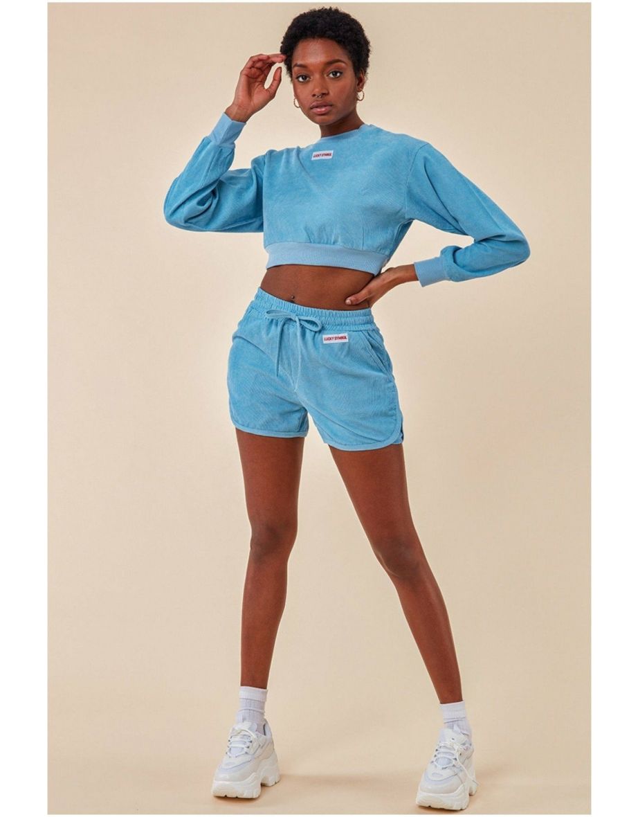 Shorts and jumper lounge set sale