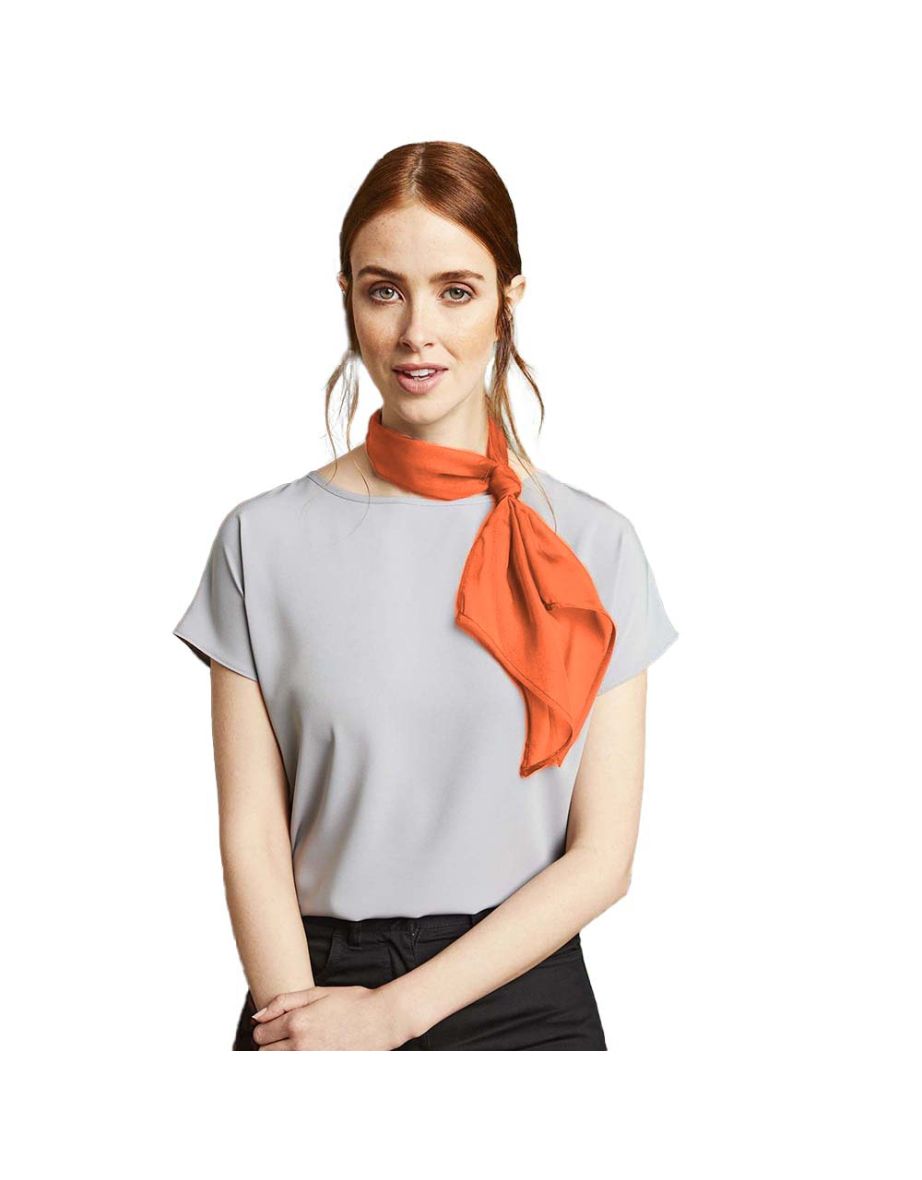 Premier Ladies/Womens Work Chiffon Formal Scarf - Terracotta - 1