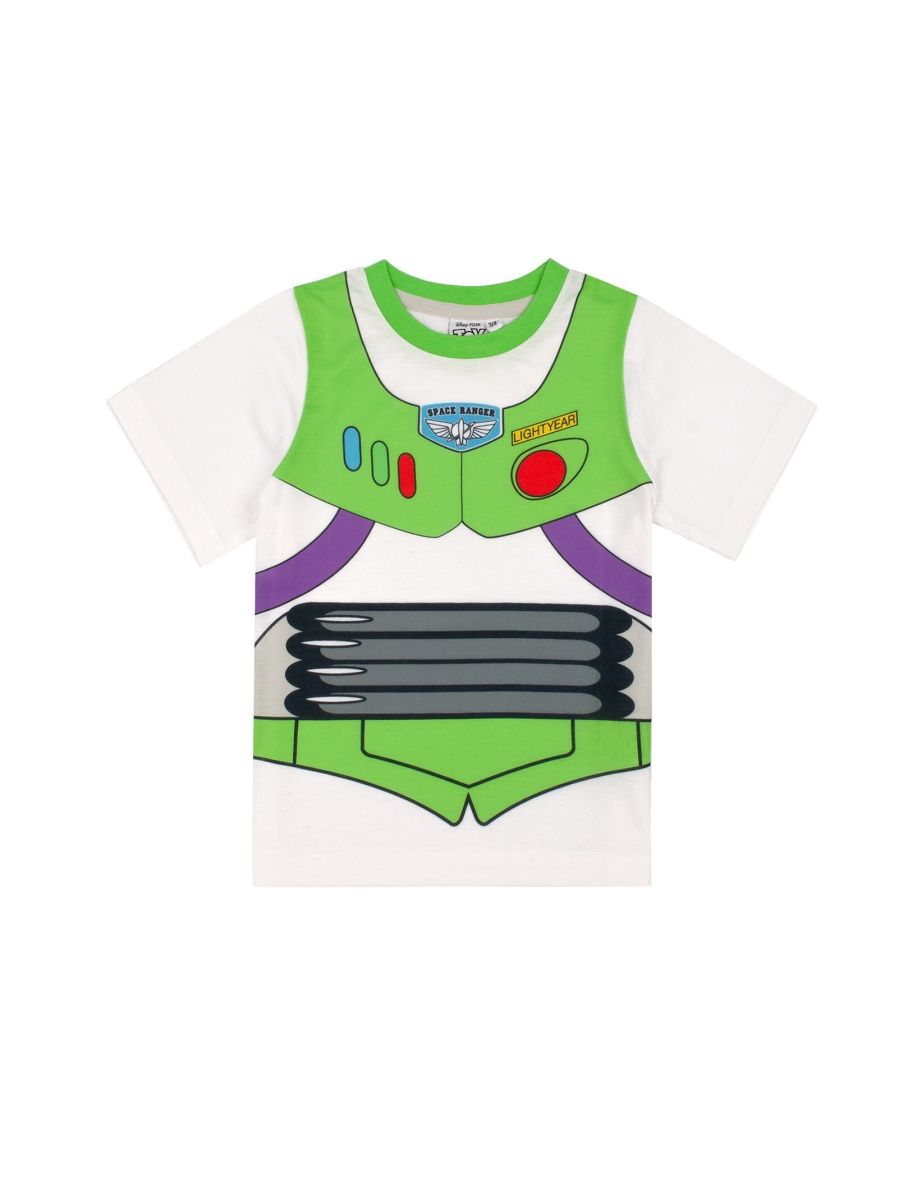 Toy Story Boys Buzz Lightyear Short Pyjama Set - Green - 3