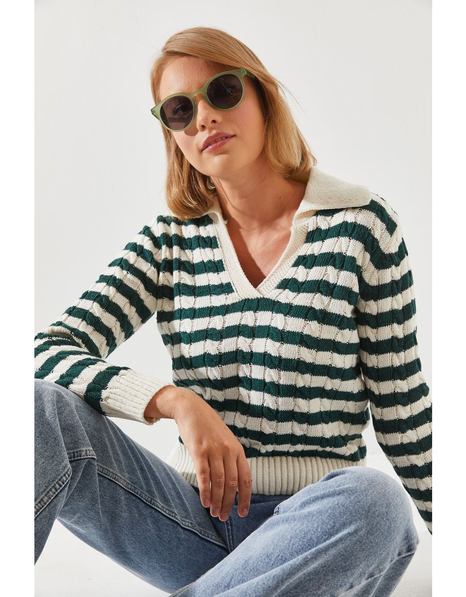 Hair Polo Neck Sweater