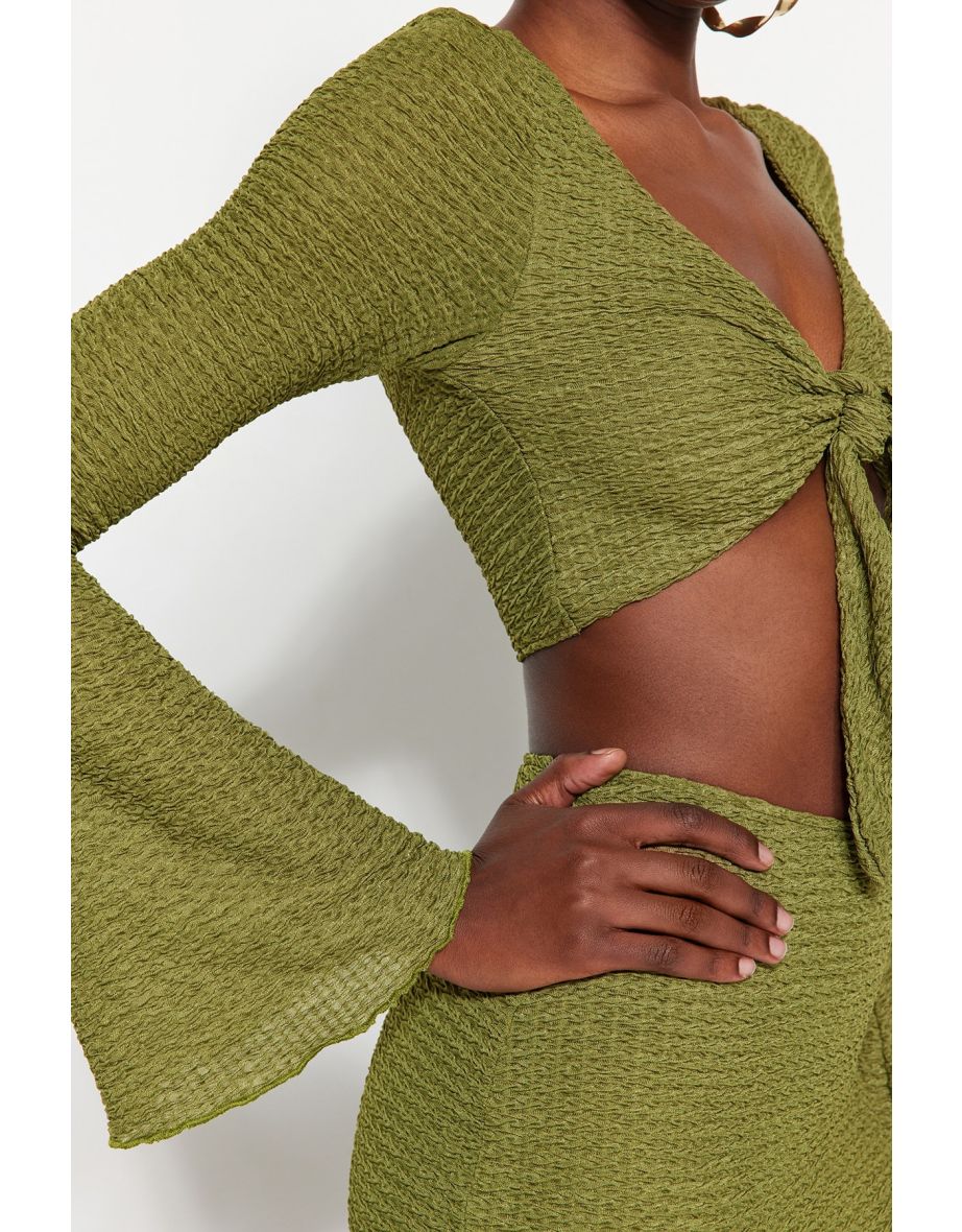 Two-Piece Set - Green - Fitted - 7