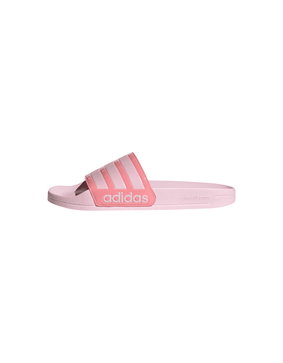 Women's adidas Adilette Shower Slide Sandals in Pink - 10