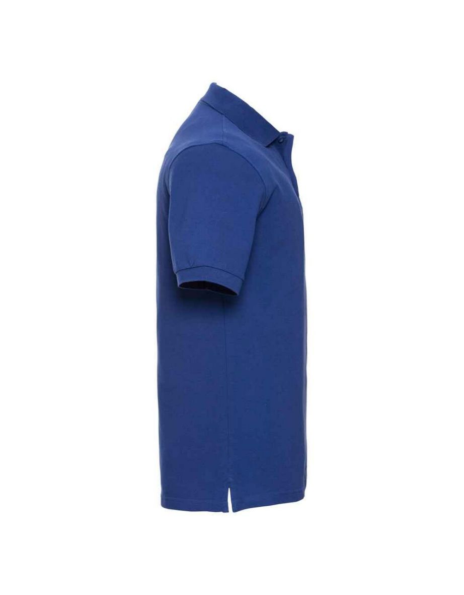 Russell Mens Classic Cotton Pique Polo Shirt - Bright Royal Blue - 2