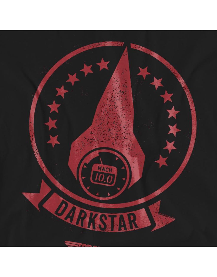 Top Gun Unisex Adult Darkstar Logo T-Shirt - Black - 3