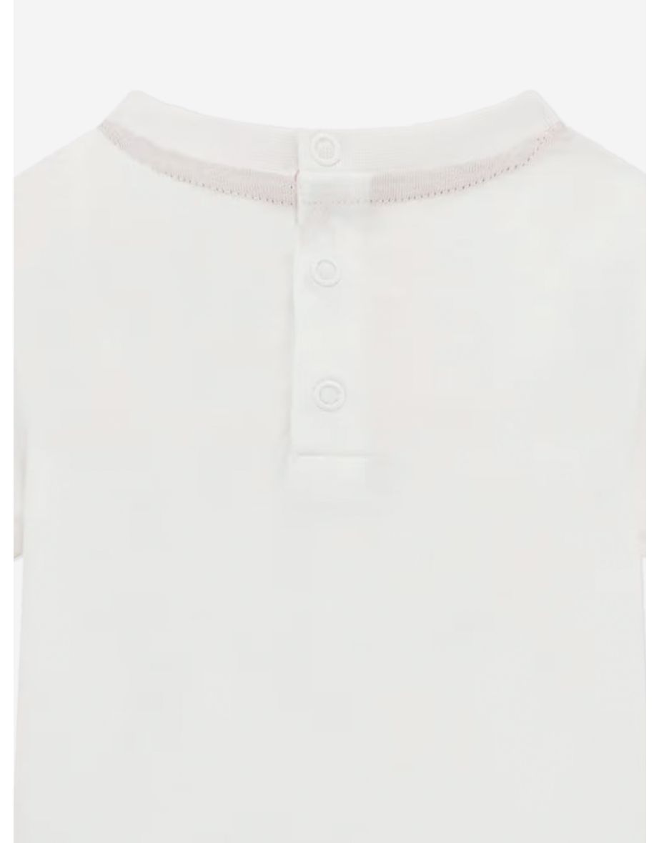 Baby Boys Logo T-Shirt in White - 3