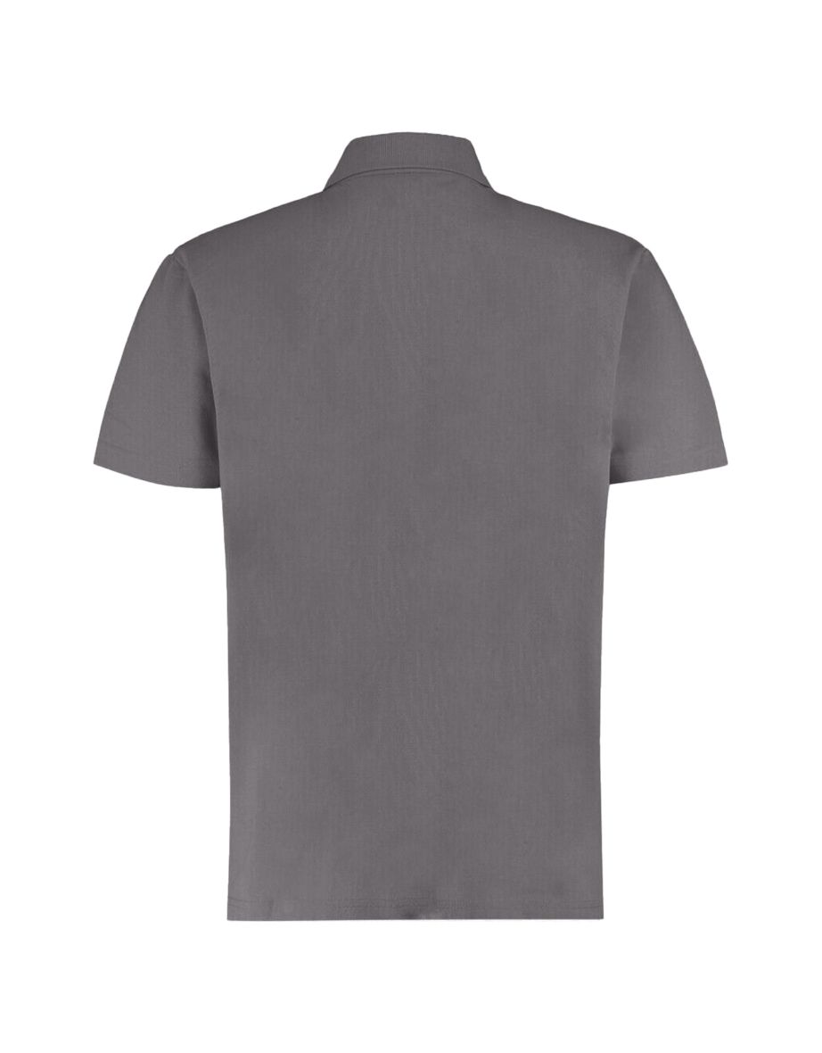 Kustom Kit Mens Regular Fit Workforce Pique Polo Shirt - Charcoal Grey - 1