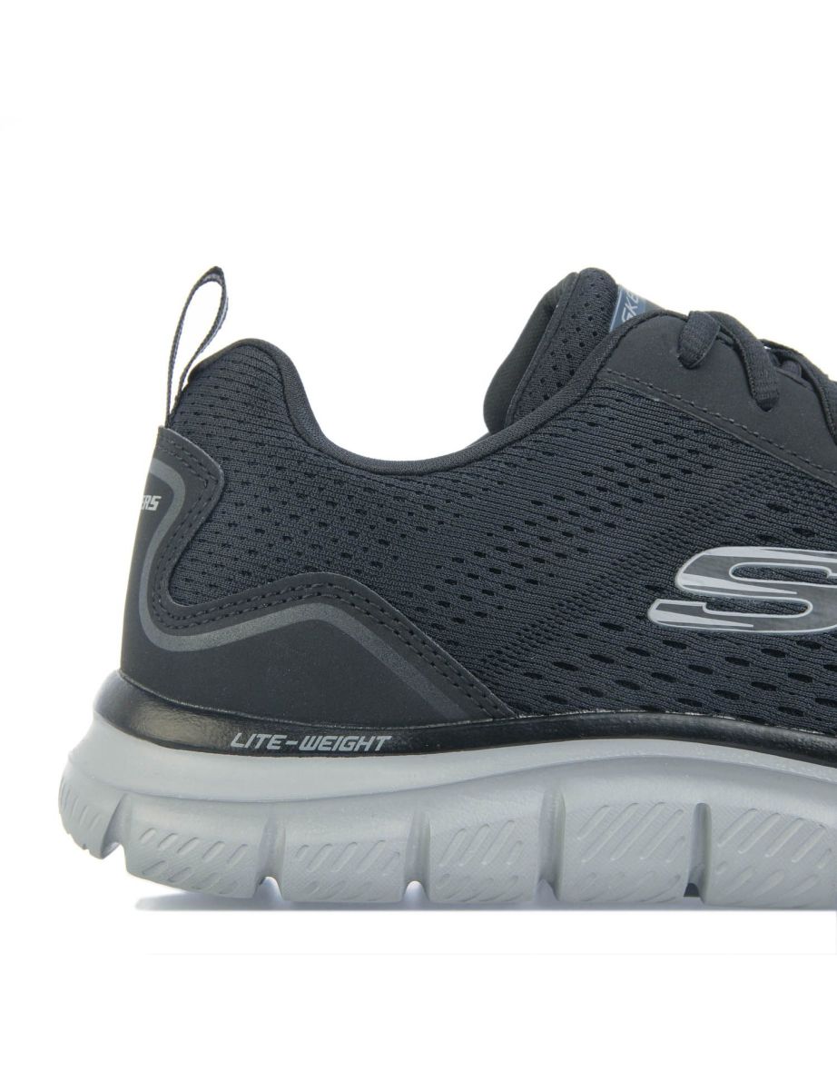 Men's Skechers Track Ripkent Trainers in Blue - 5