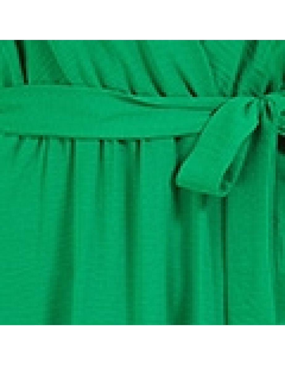 Mela Green Kimono Sleeve Midi Dress - 4