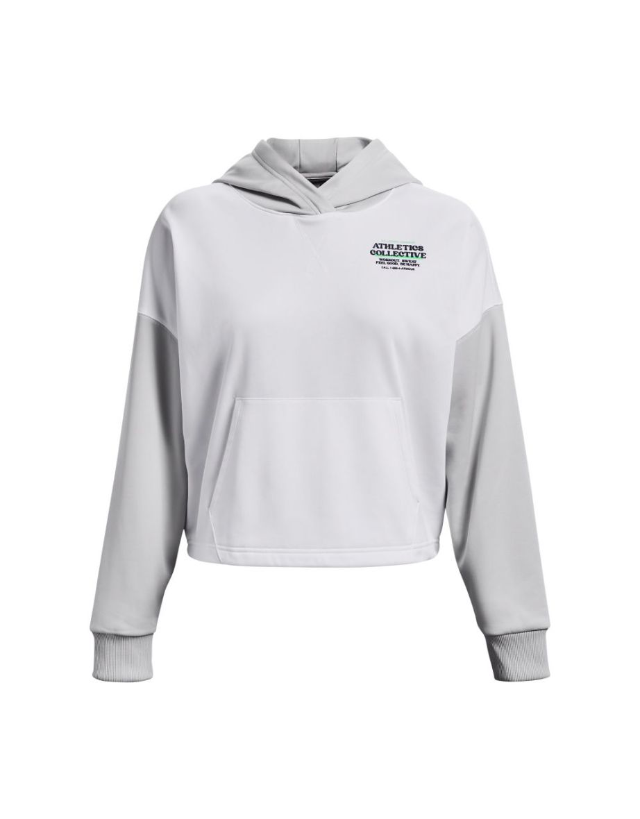 Women's Under Armour Armour Fleece Hoody in White