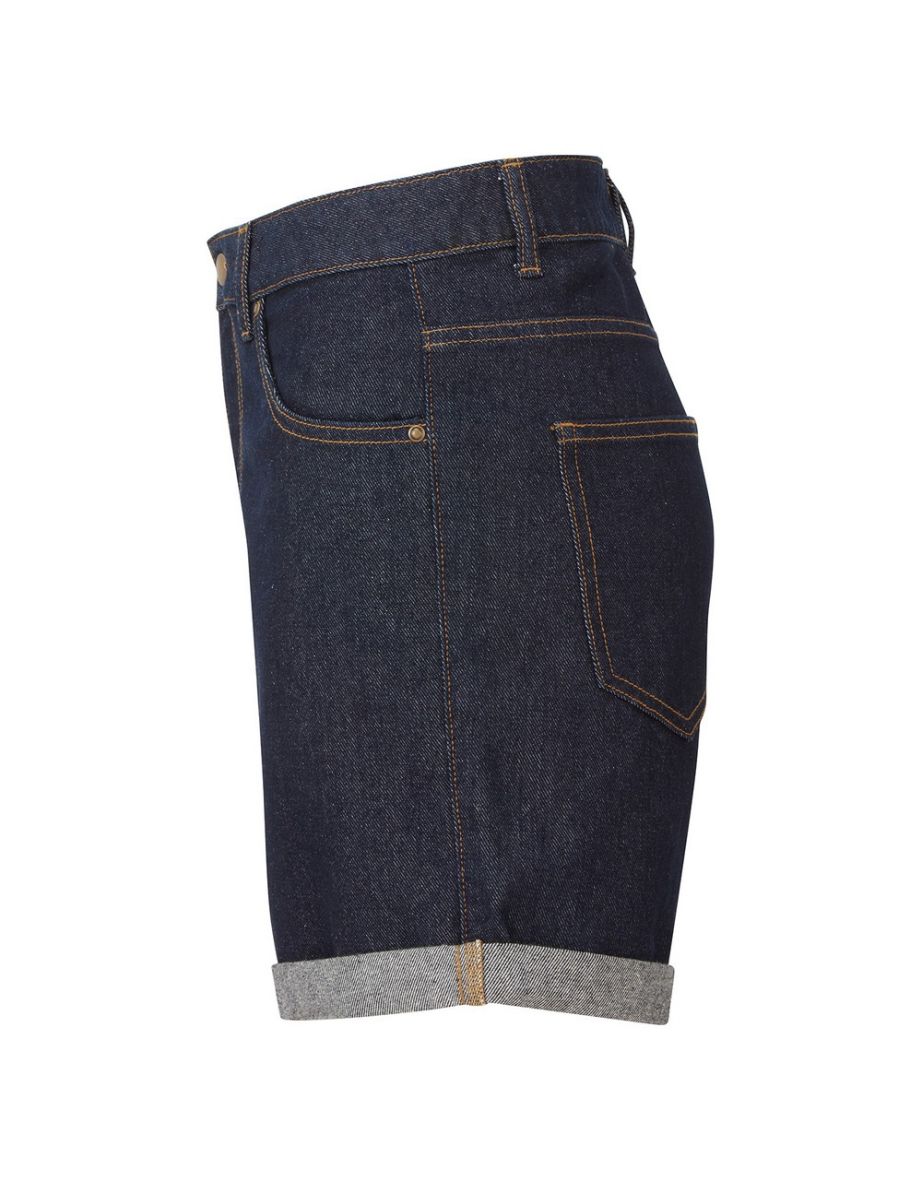 Wombat Womens/Ladies Denim Shorts - Indigo - 2