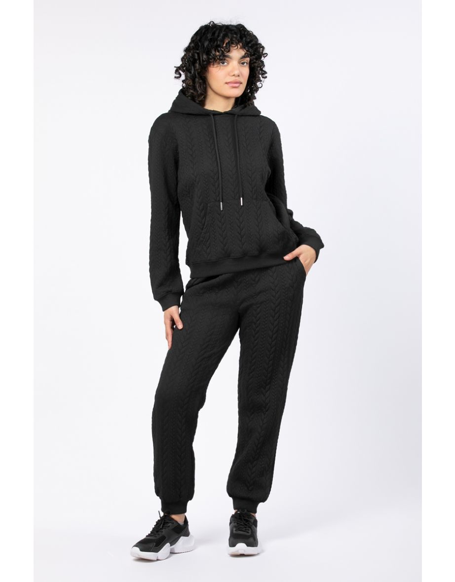 Textured Women Sweatpants