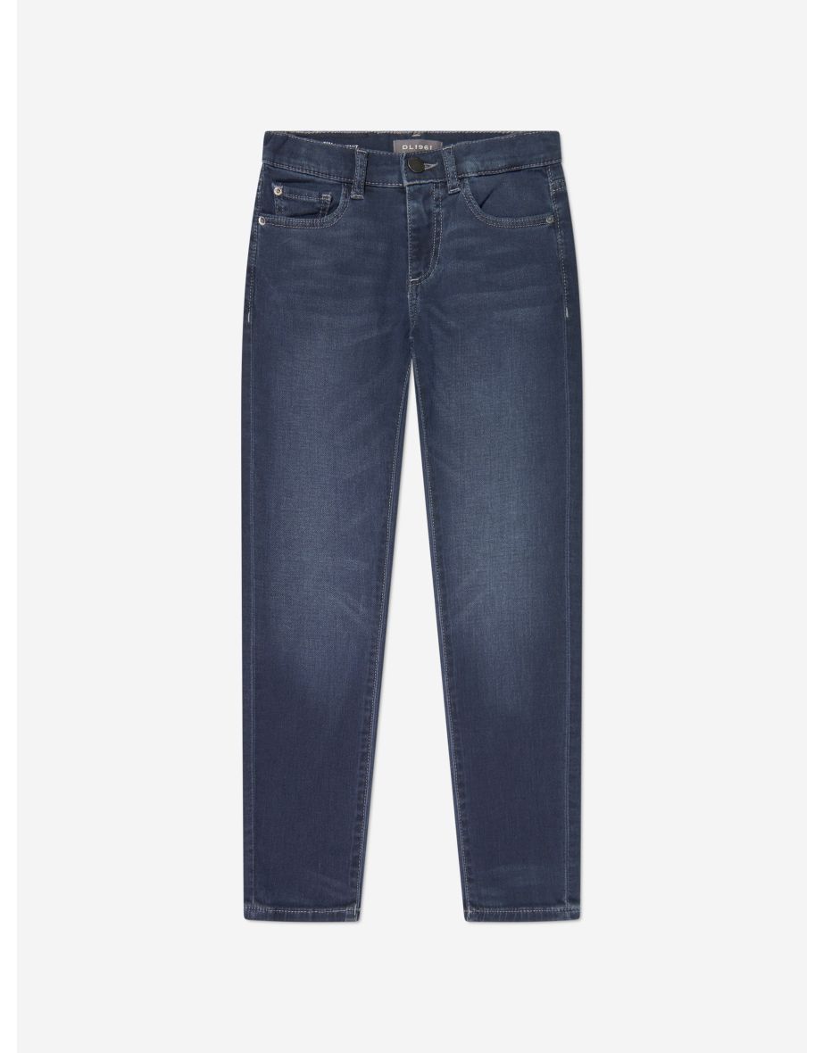 Boys Zane Skinny Fit Jeans in Blue