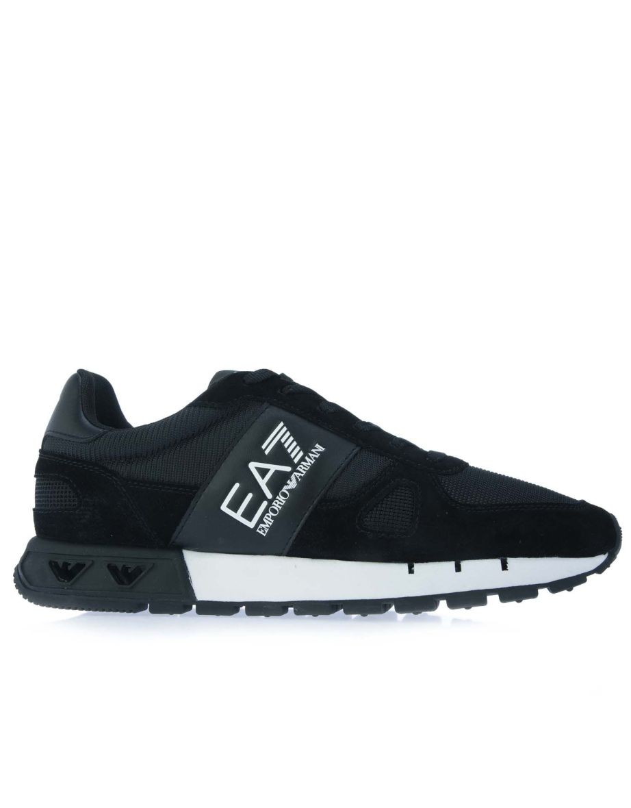 Men's Emporio Armani EA7 Sports Legacy Shoes in Black