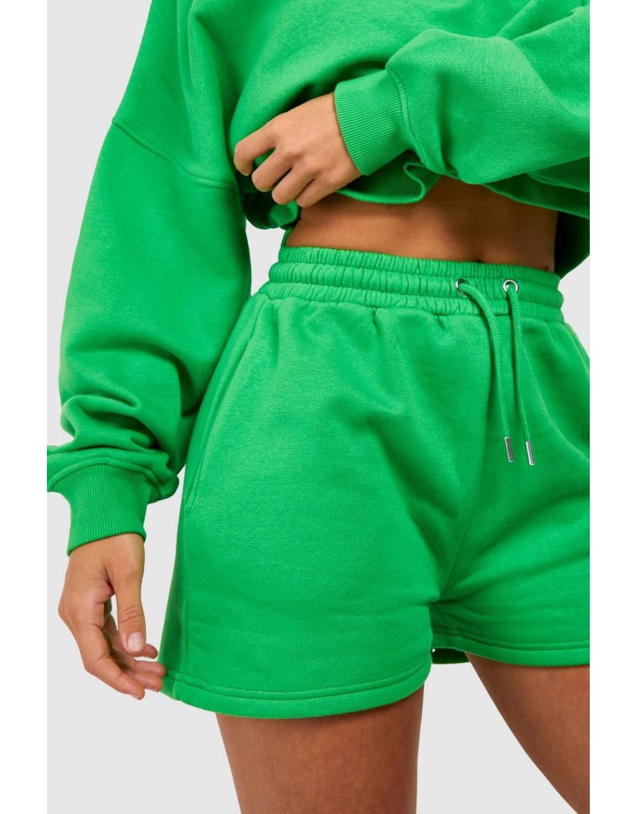 Sweat Jogger Short - green - 3