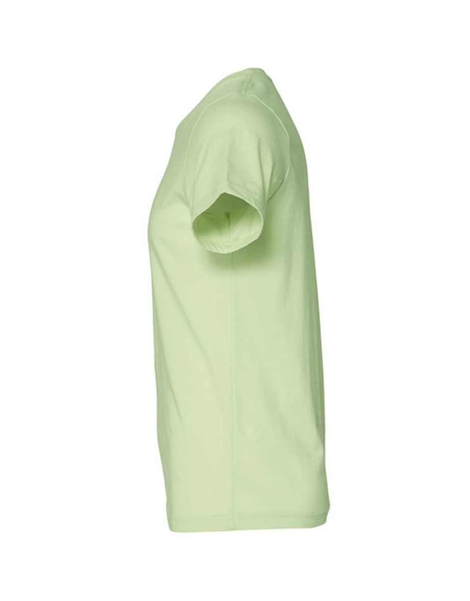Bella + Canvas Adults Unisex Crew Neck T-Shirt - Spring Green - 2