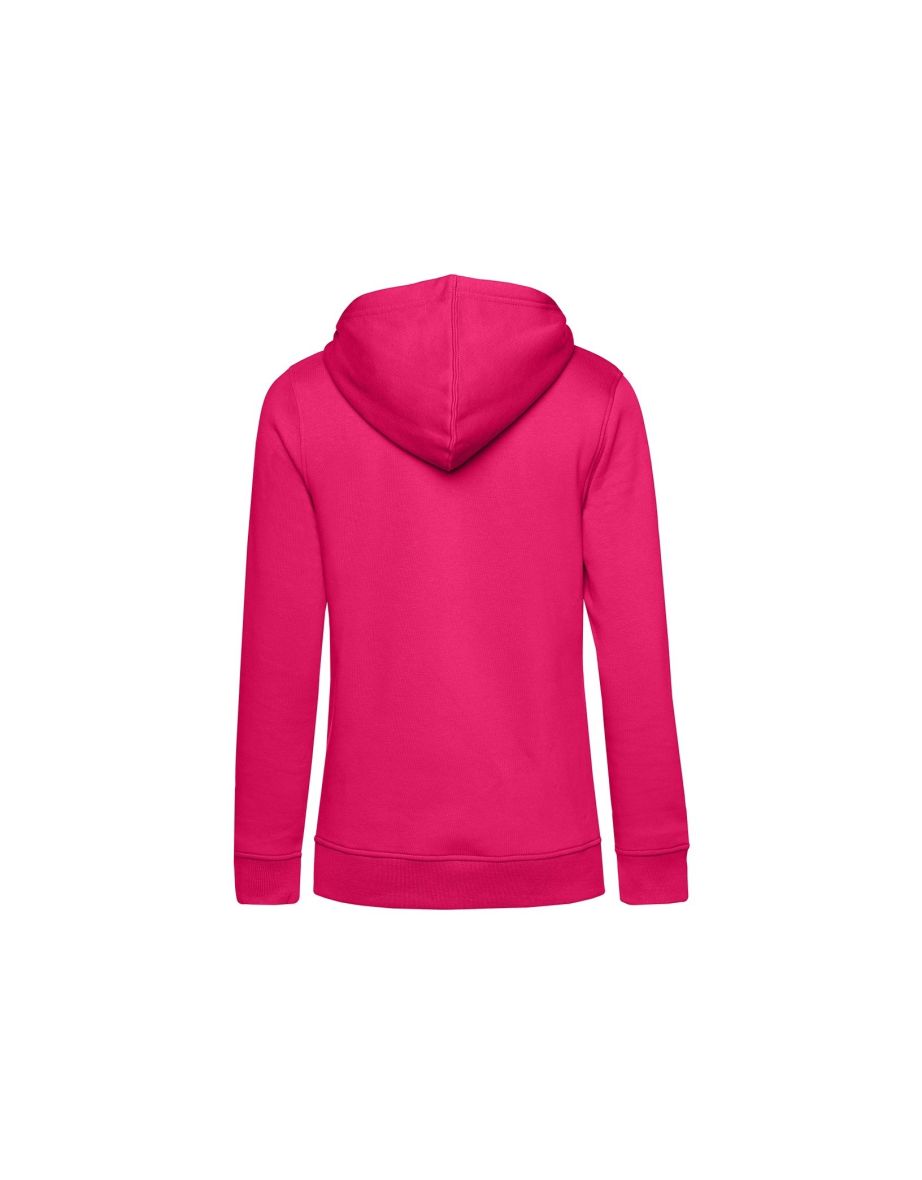 B&C Womens/Ladies Organic Hoodie - Magenta - 1