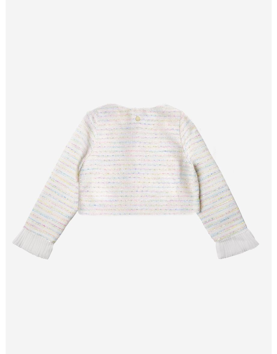 BCBG Girls Tweed Jacket in Blue - 3