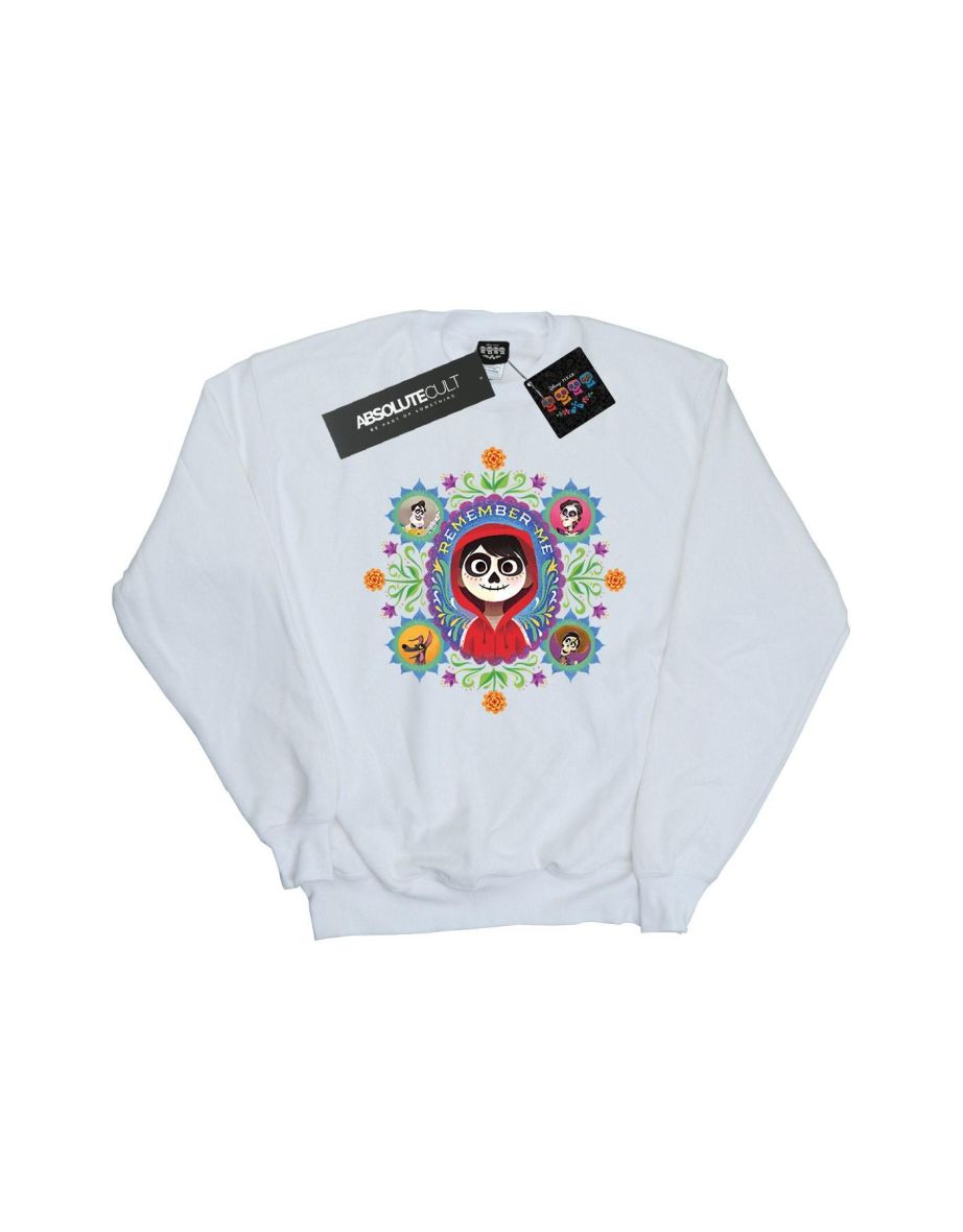 Disney Boys Coco Remember Me Sweatshirt - White