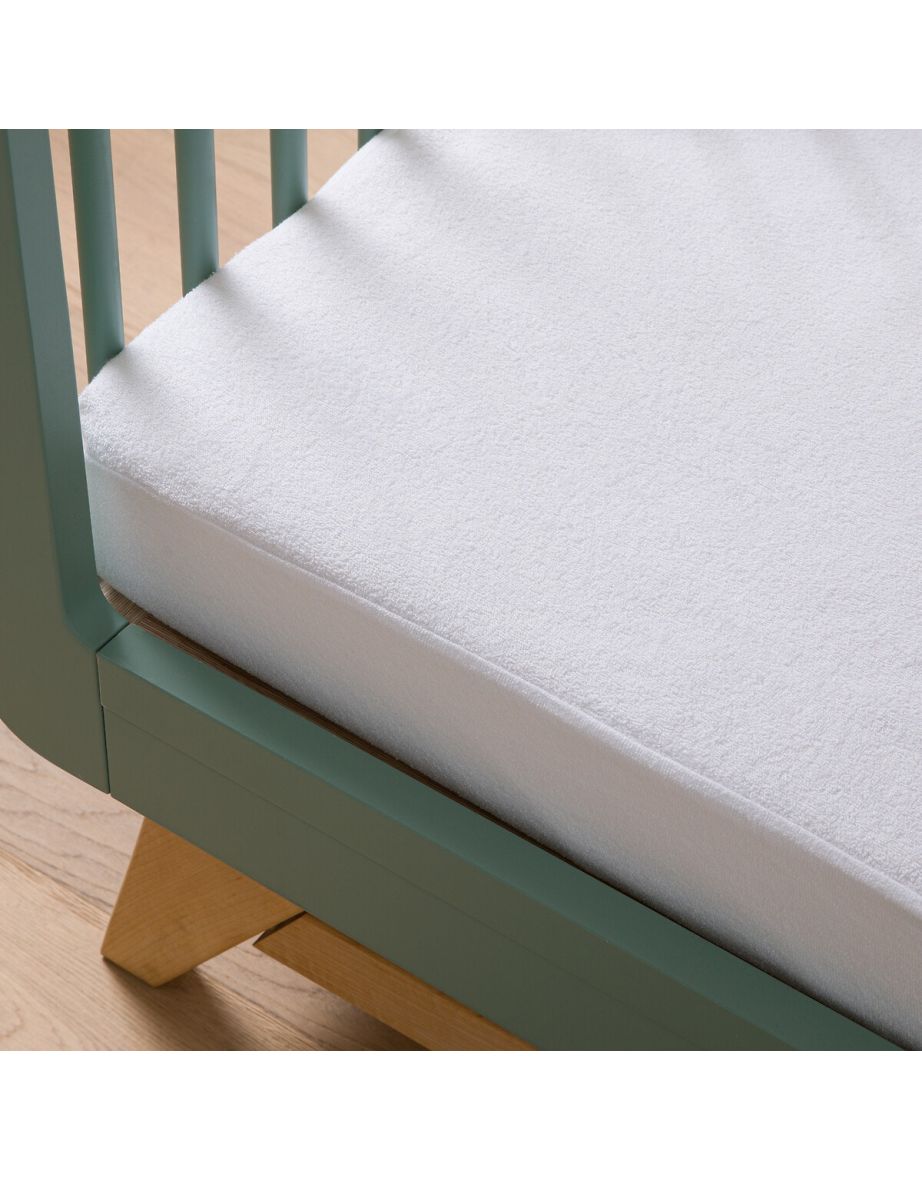 Stretch Terry Towelling Fitted Undersheet for Baby's Mattress - 2