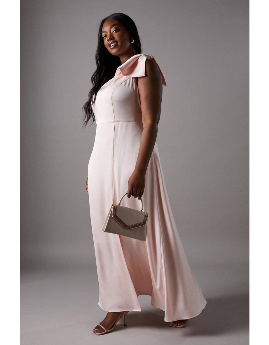 Angel Embellished Top Handle Grab Bag