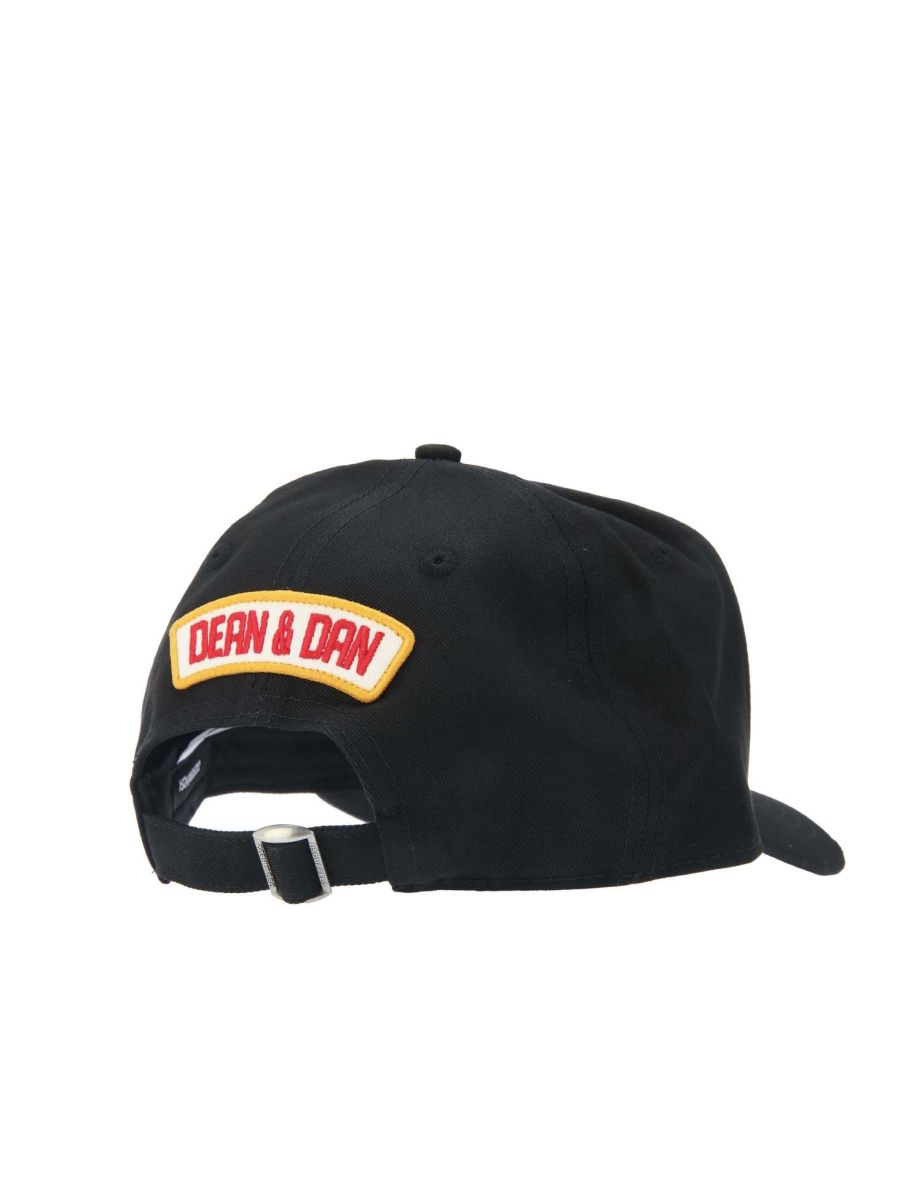 Shop Accessories DSquared2 1964 Baseball Cap in Black Online in Oman VogaCloset