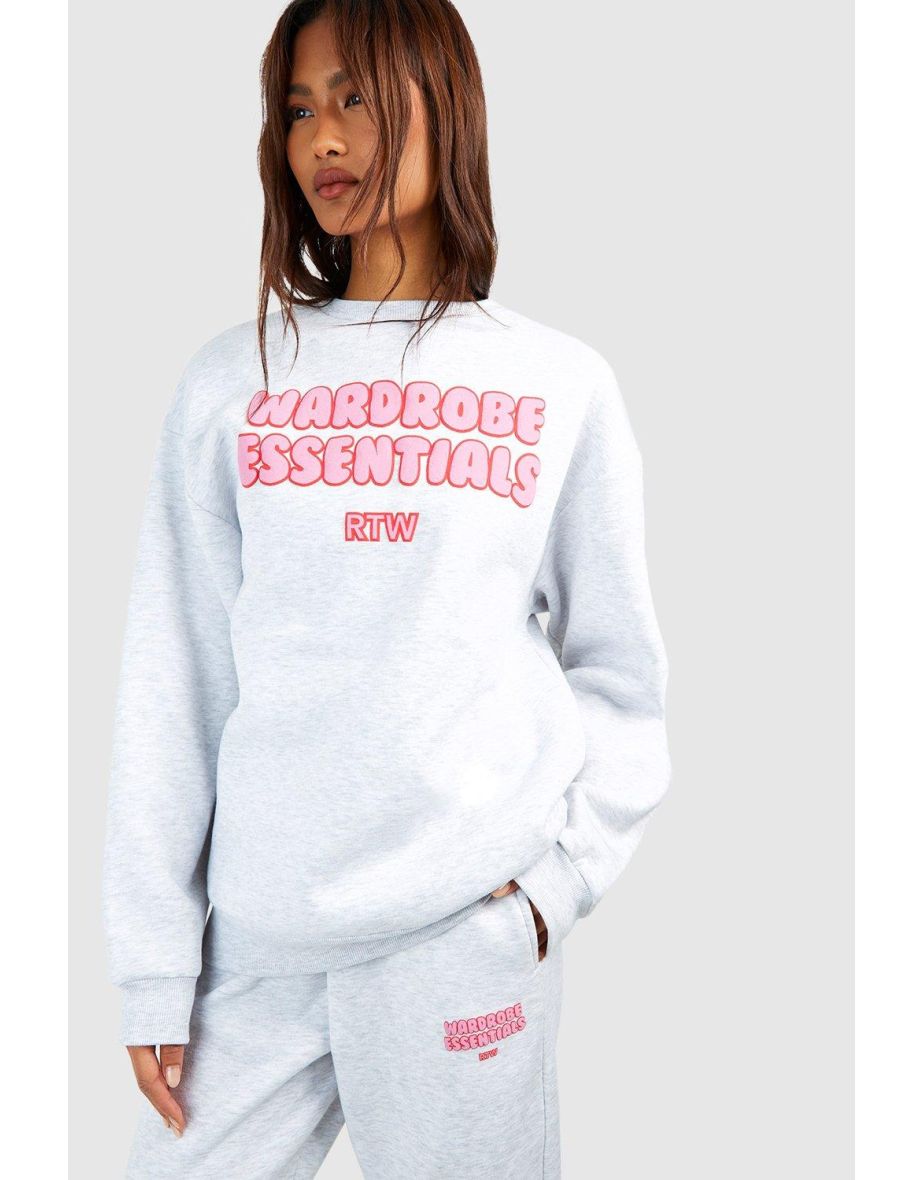 Tall Wardrobe Essential Sweat Tracksuit - grey - 3