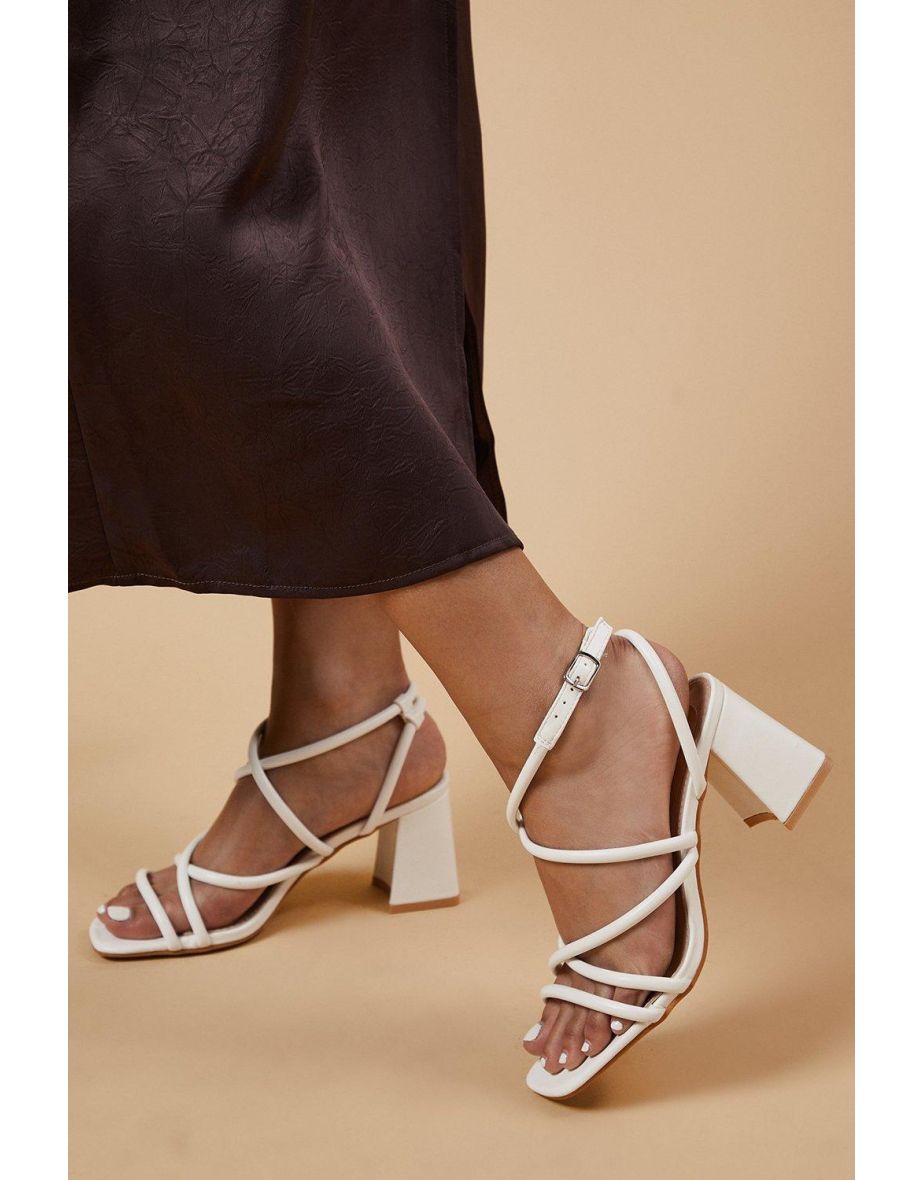 Mollies Strappy Block Heeled Sandals