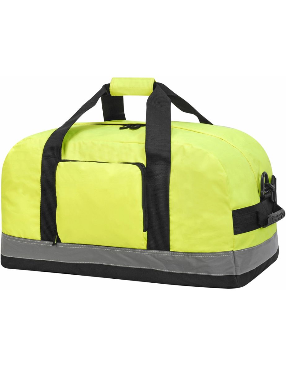 Shugon Seattle Workwear Hi-Vis Holdall / Duffle Bag - 50 Litres - Hi-Vis Yellow - 3