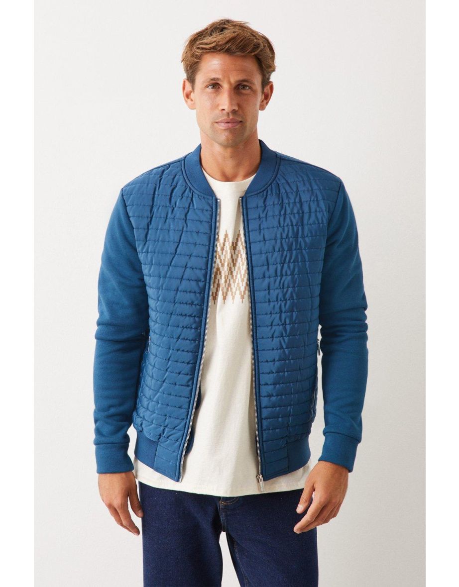 Hybrid sales bomber jacket