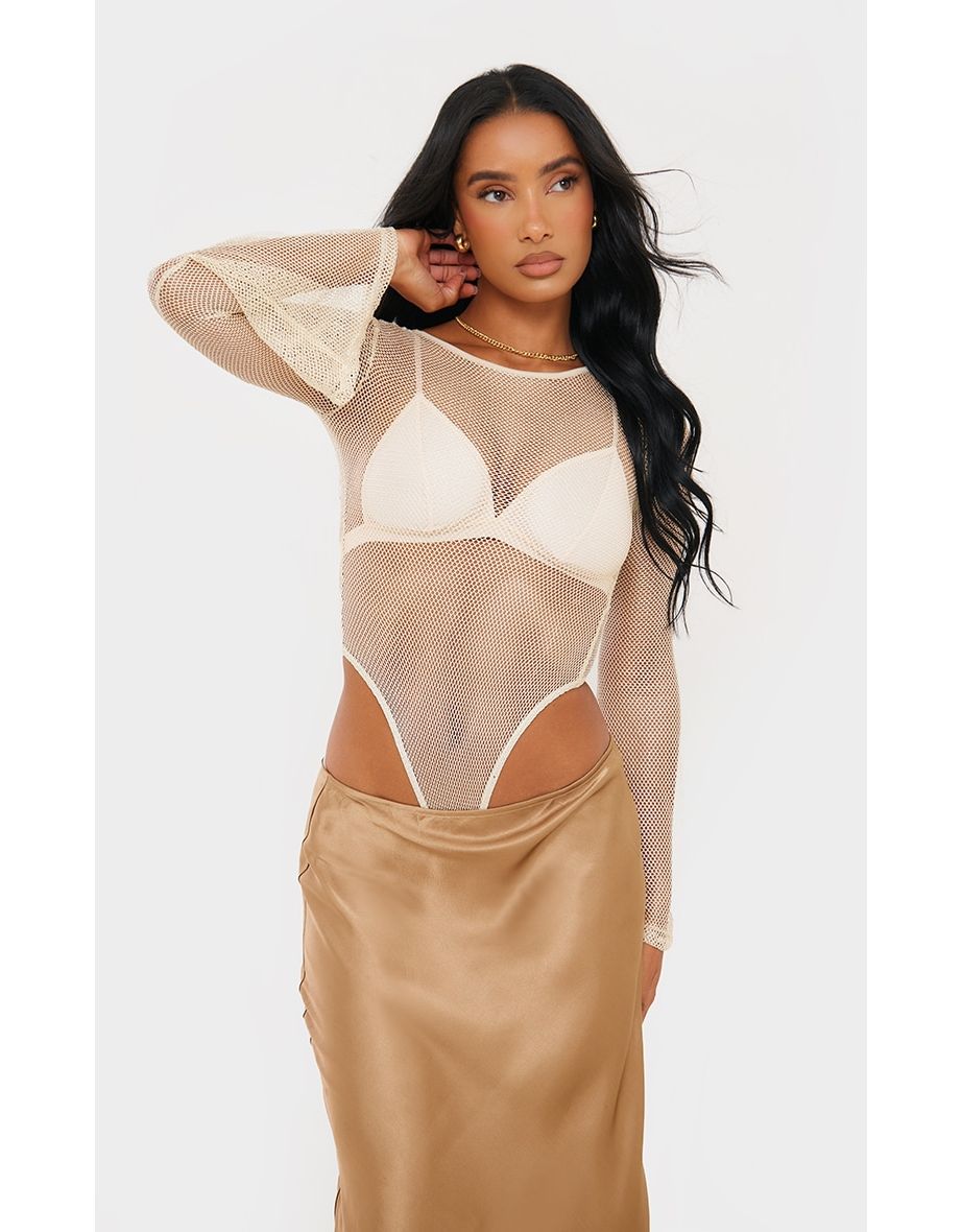 Gold deals fishnet dress