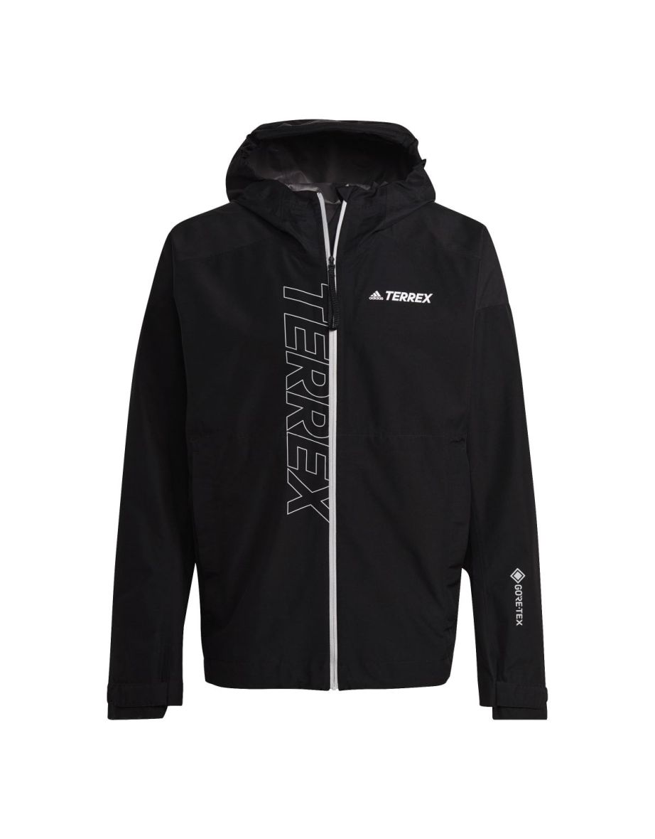 Men's adidas Terrex Gore-Tex Paclite Rain Jacket in Black - 1