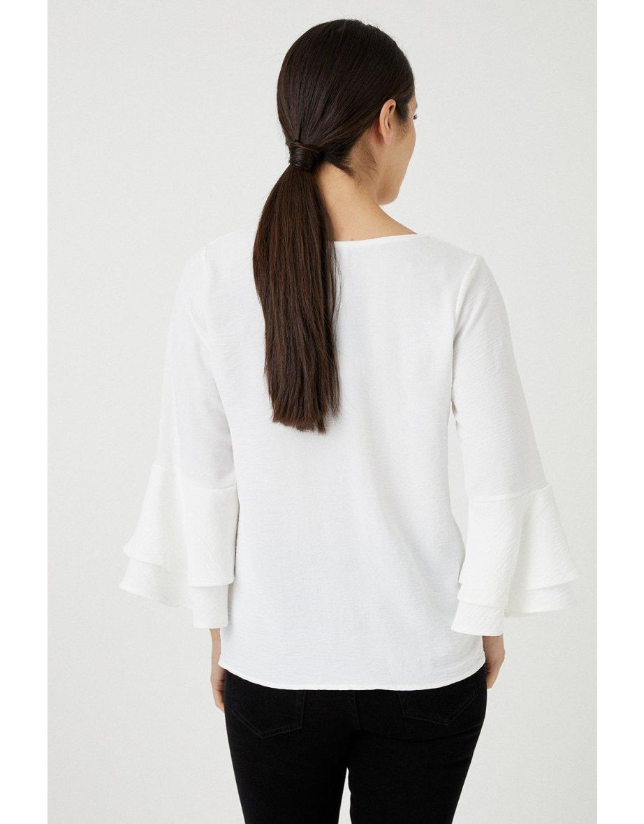 Flute Sleeve Top - 2