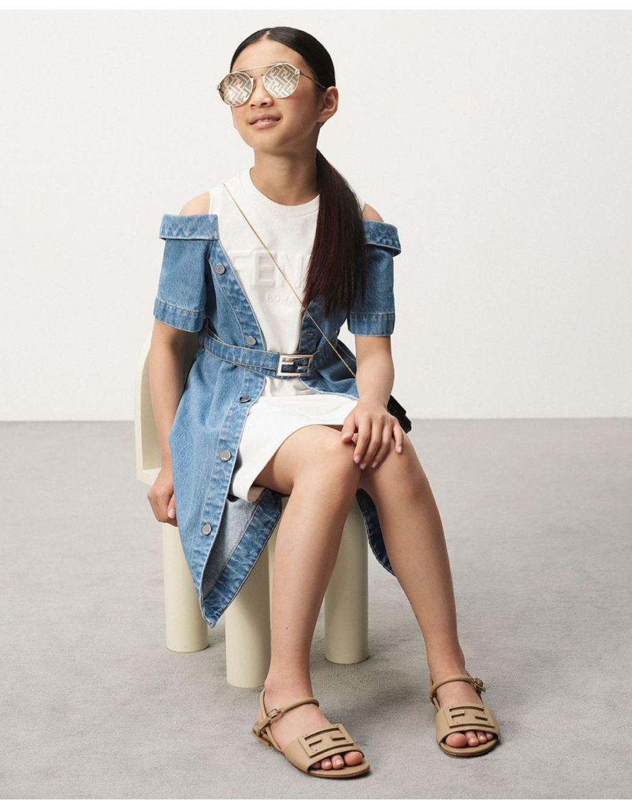 Fendi denim dress hotsell