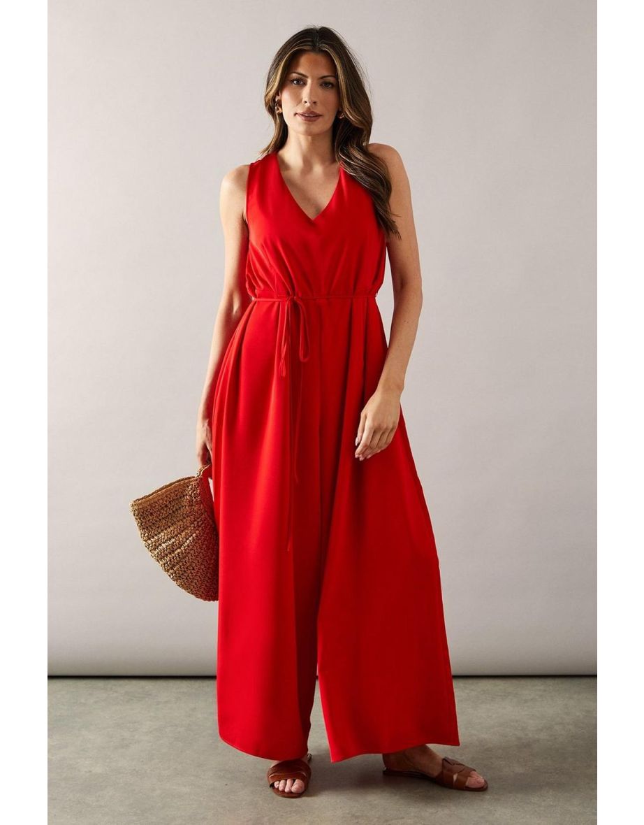 Ultra Trapeze Wide Leg Jumpsuit