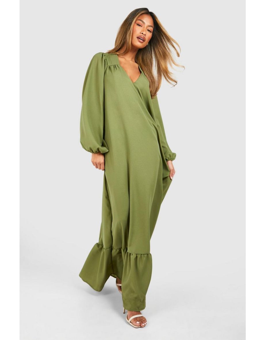 Trapeze maxi dress 2025