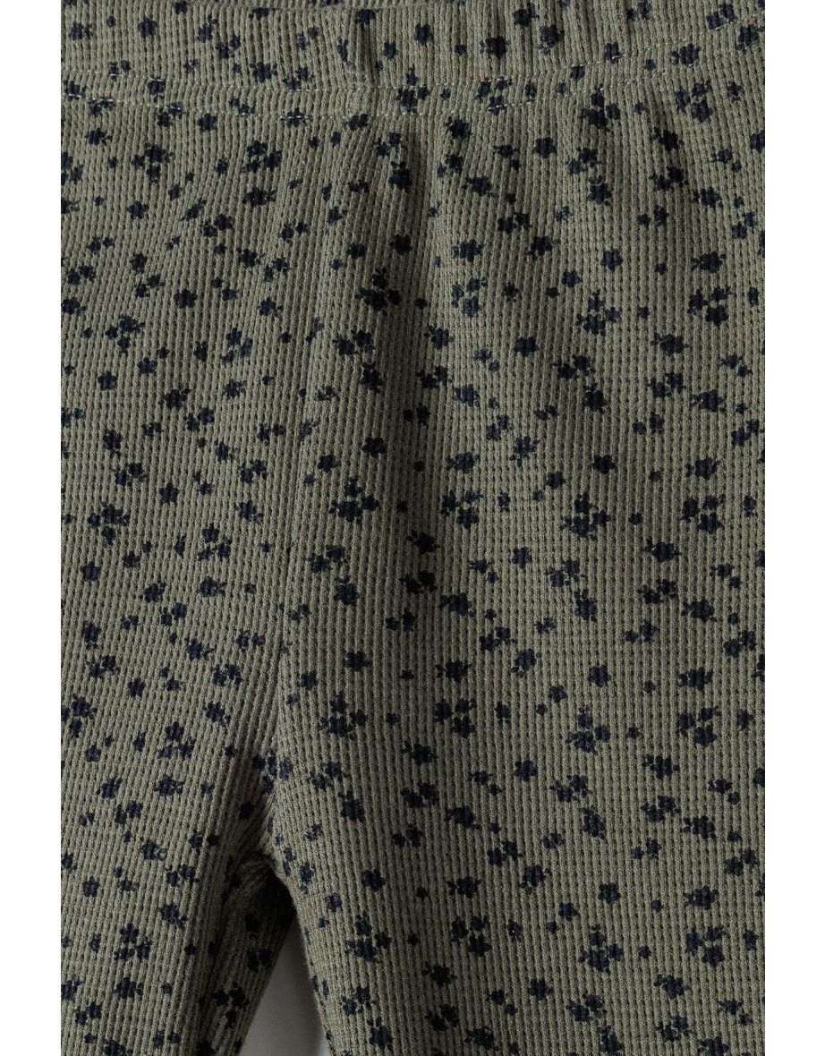 Girls Waffle Legging - 5