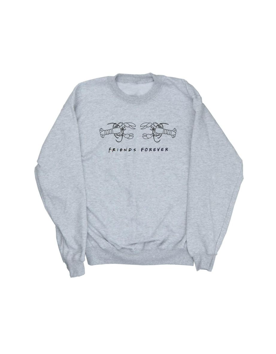 Shop Friends Boys Lobster Logo Sweatshirt Sports Grey Online in Qatar VogaCloset