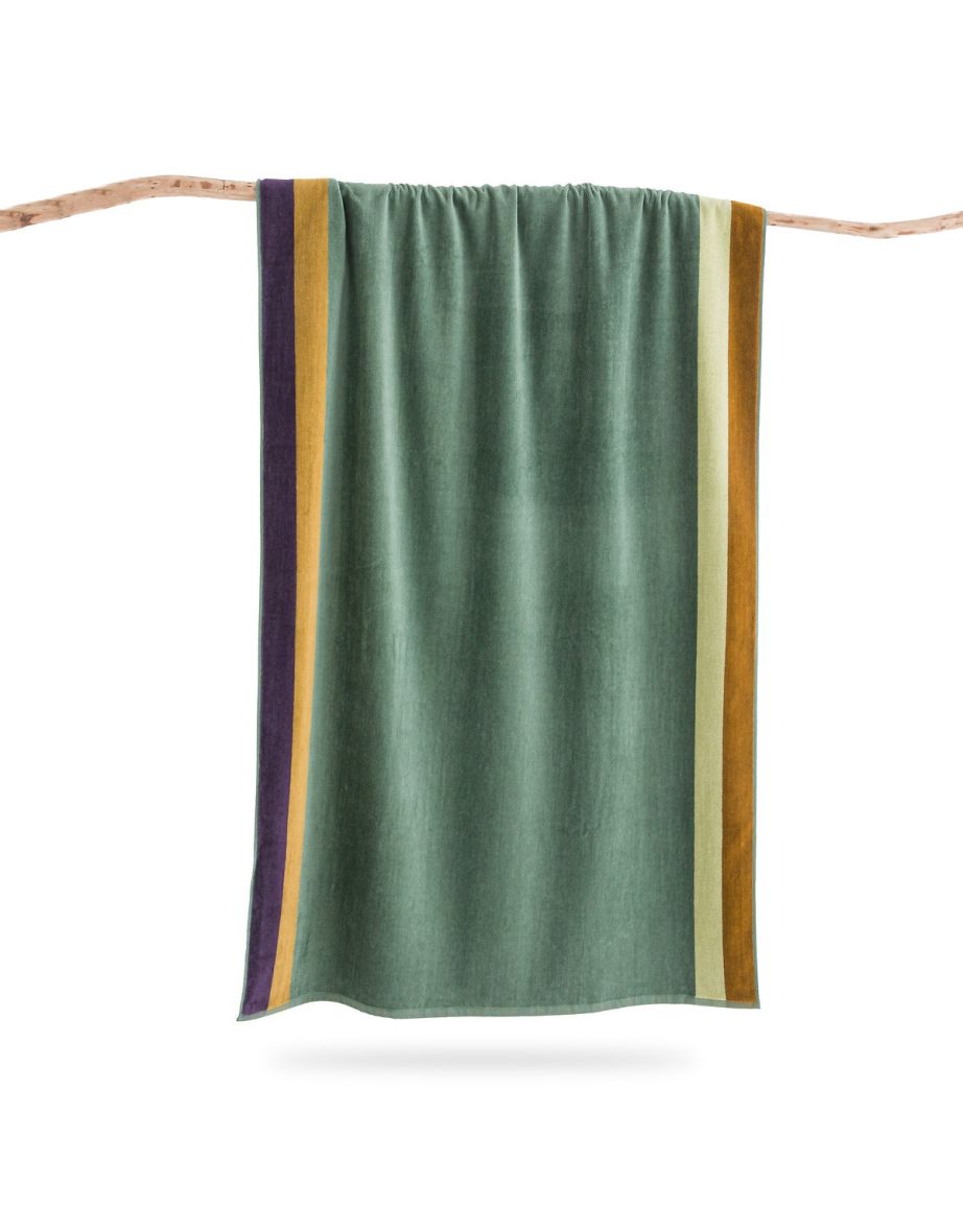 Valparaiso 100% Cotton Velour Beach Towel