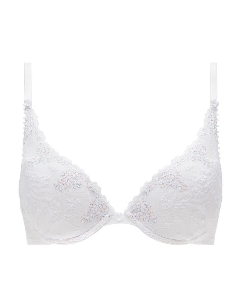 WHITE NIGHTS Push-Up Triangle Bra - 3