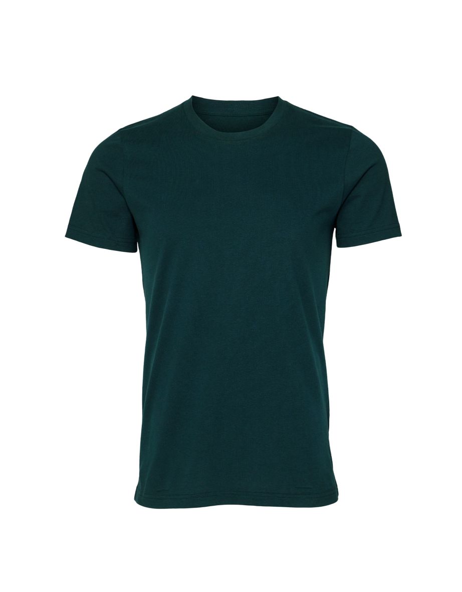 Canvas Unisex Jersey Crew Neck T-Shirt / Mens Short Sleeve T-Shirt - Atlantic