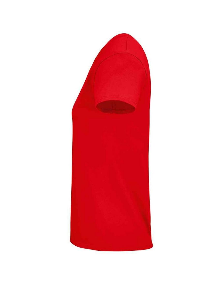 SOLS Womens/Ladies Crusader Organic T-Shirt - Red - 1