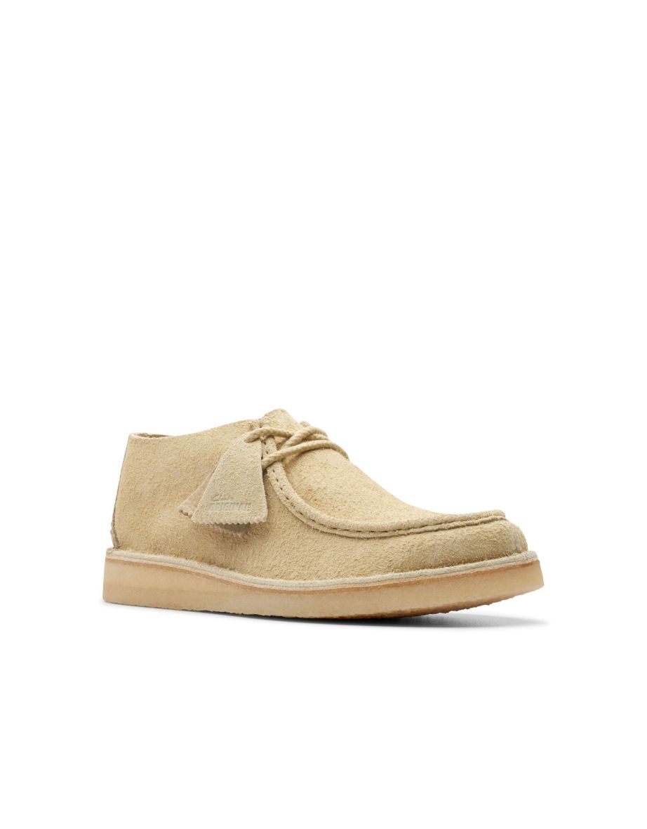 Men's Clarks Desert Nomad Shoes in Brown - 6