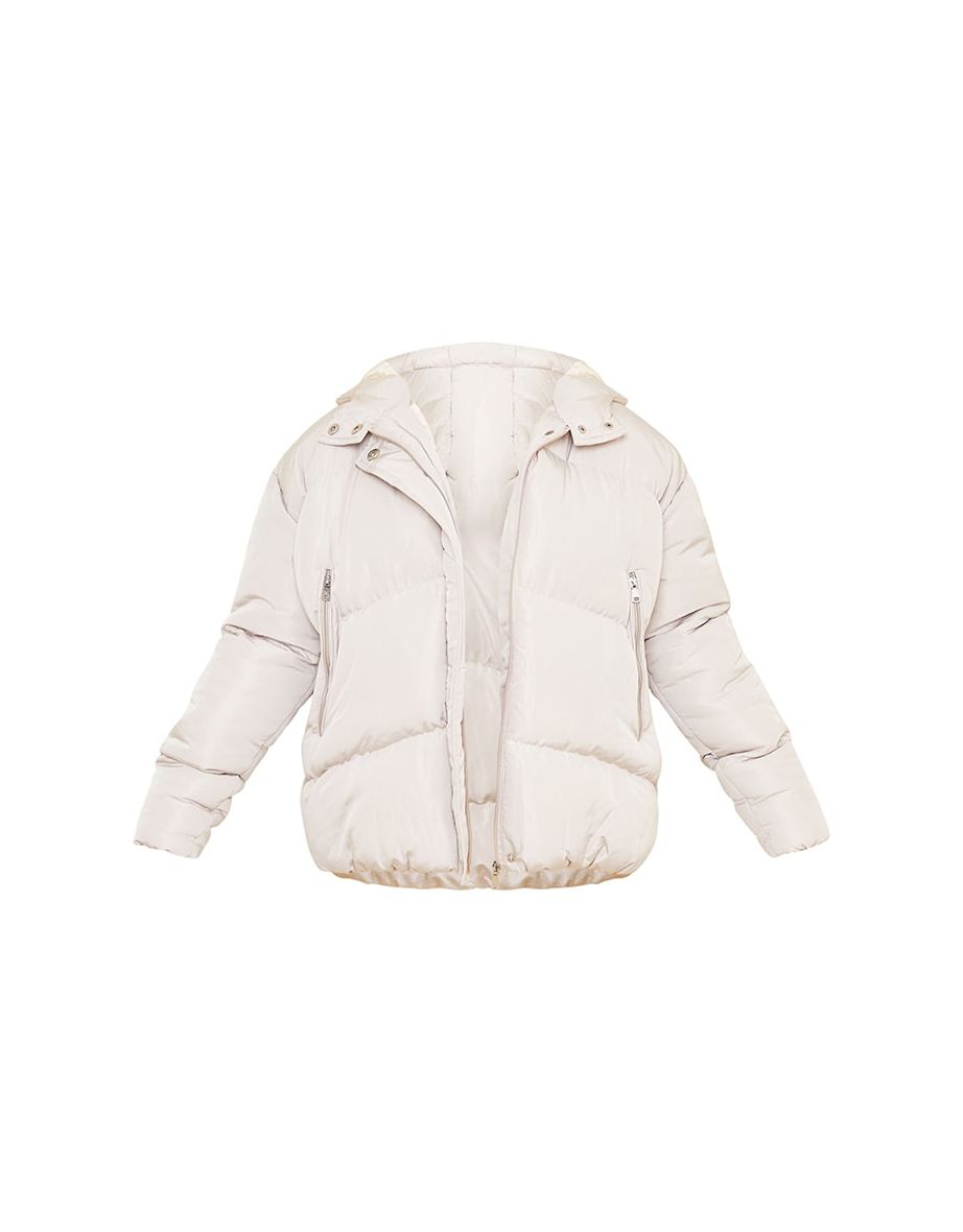 Sand Hooded Padded Puffer Jacket - 4