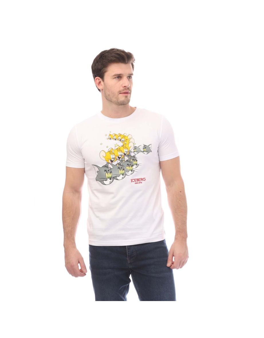 Men's Iceberg 5D T-Shirt in White