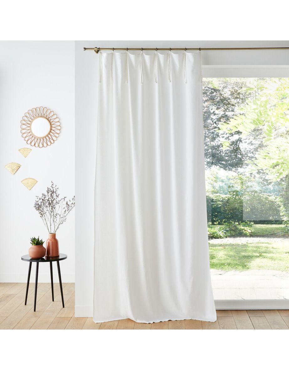 Odorie Linen Single Curtain